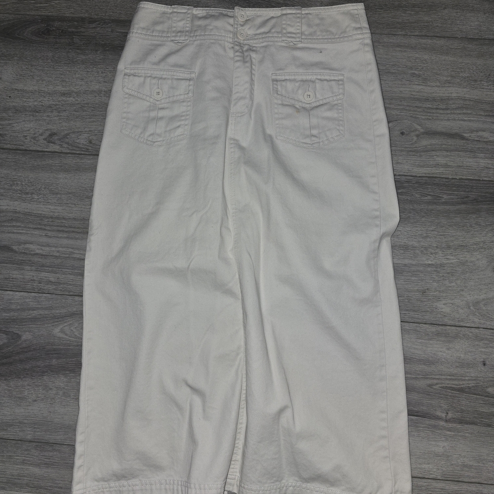 Bailey's Point Cream Cotton Skirt